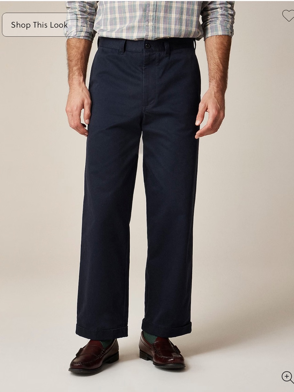J.Crew Giant-fit chino pant Size 34